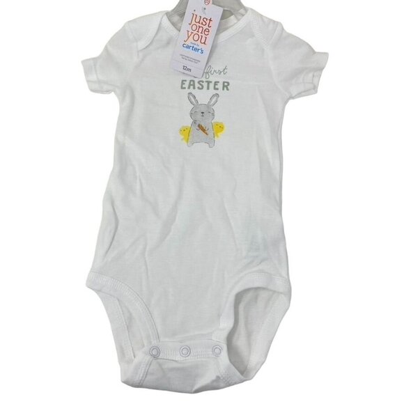 Carter's Just One You® Baby 'My First Easter' Bodysuit - White 12M - Picture 2 of 6